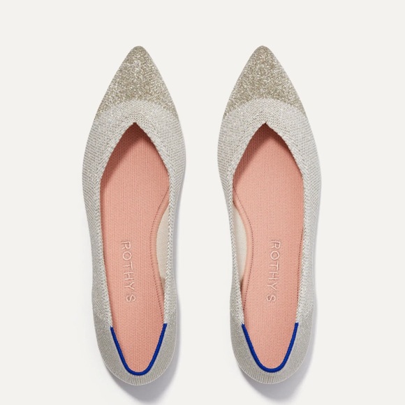 Rothy's The Point Diamond Metallic - Picture 14 of 16